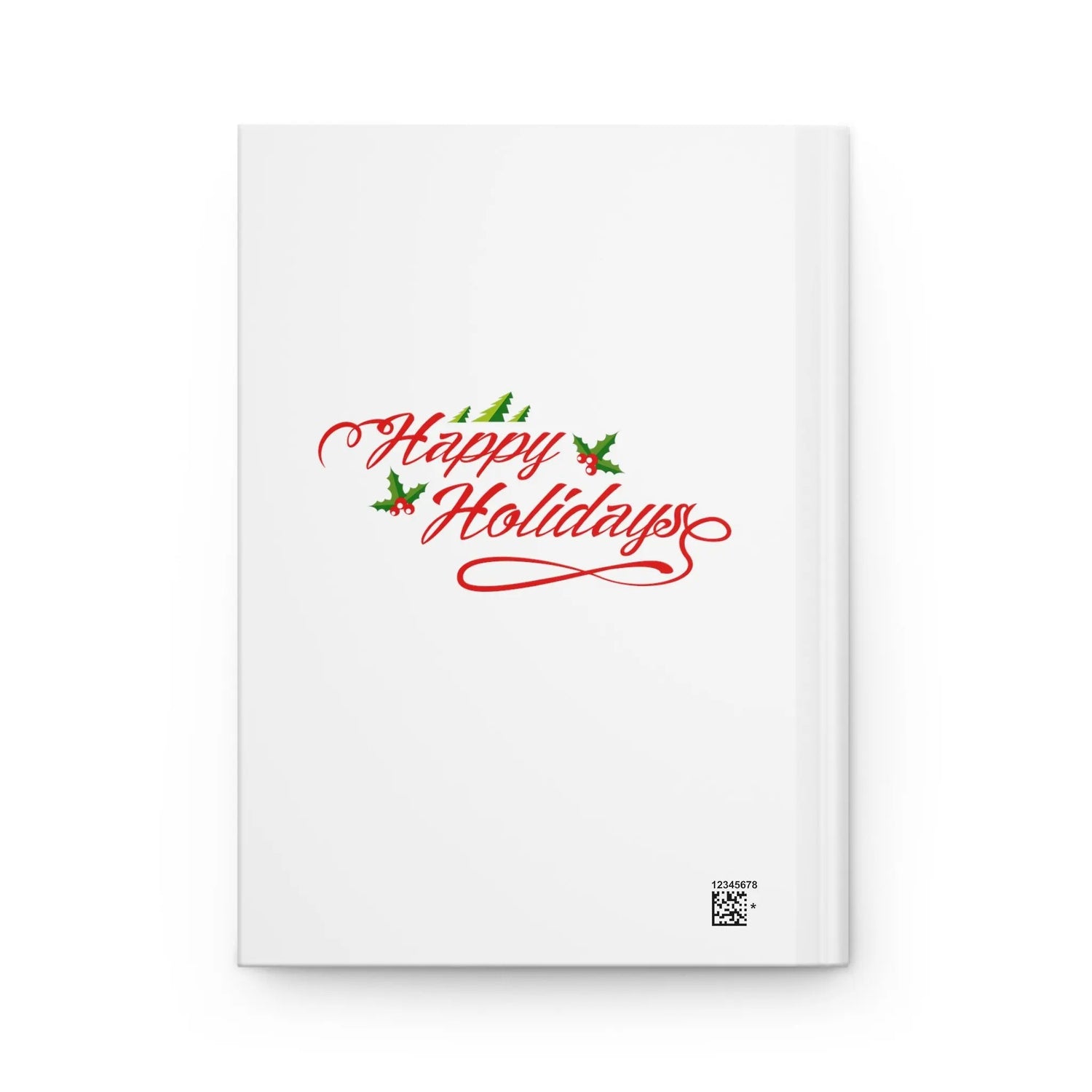 Hardcover Journal Matte, Daily Diary, Holiday Journal, Xmas Notebook, Adorable note journal, stocking stuffers, great xmas gift The Aurora Touch