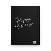 Hardcover Journal Matte, Frenchie dog, Holiday Notebook, Daily Journal, Appointment Book, thoughtful gift, small xmas gift, Student gift The Aurora Touch