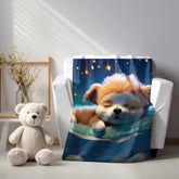 Velveteen Plush Blanket, young child cute soft cozy toddler bedroom decor comforter bedspread b lankie The Aurora Touch