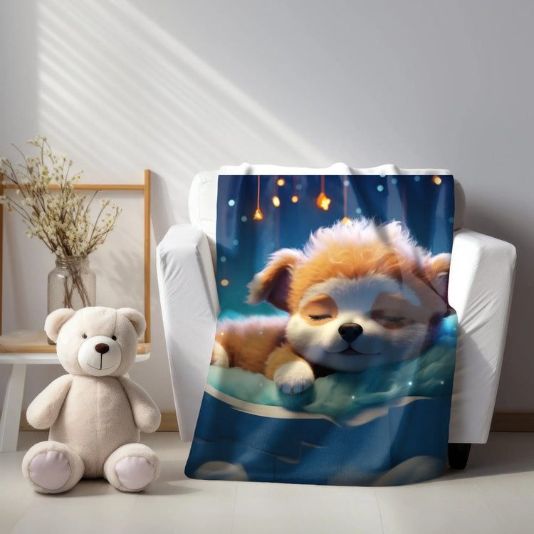 Velveteen Plush Blanket, young child cute soft cozy toddler bedroom decor comforter bedspread b lankie The Aurora Touch