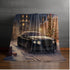 Velveteen Plush Blanket, black Bentley fancy luxury car designer snuggle fireplace couch guest room holiday throw blanket. The Aurora Touch
