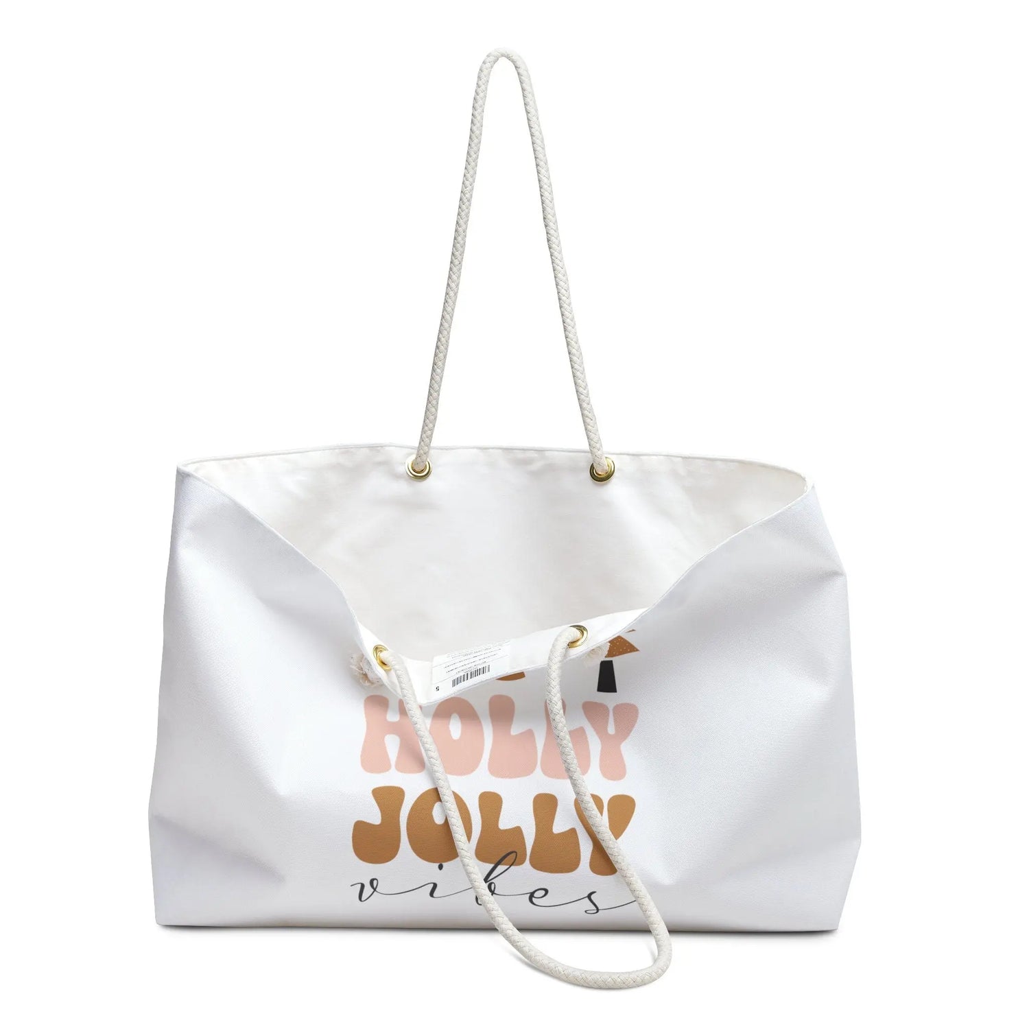 Winter Holiday Weekender Bag - Oversized Personal Tote for Xmas Travel, Large Carryall Teacher Bag, Student Book Bag The Aurora Touch
