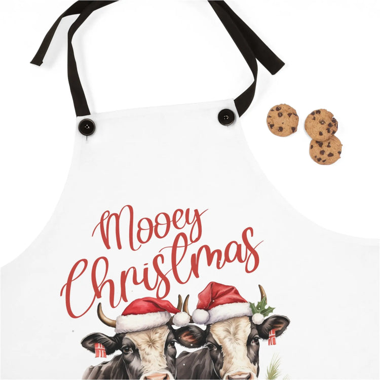 Apron (AOP), Holiday Novelty items, Xmas Apron, Gift for a Chef, Gift for a Cook, Kitchen Decor, Holiday Items, Great Xmas Gift The Aurora Touch