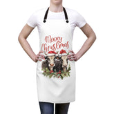 Apron (AOP), Holiday Novelty items, Xmas Apron, Gift for a Chef, Gift for a Cook, Kitchen Decor, Holiday Items, Great Xmas Gift The Aurora Touch