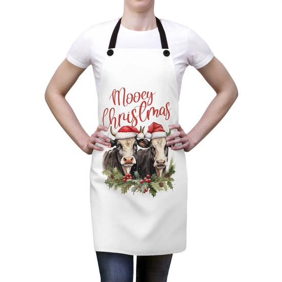 Apron (AOP), Holiday Novelty items, Xmas Apron, Gift for a Chef, Gift for a Cook, Kitchen Decor, Holiday Items, Great Xmas Gift The Aurora Touch