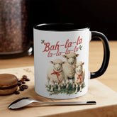 Accent Coffee Mug, 11oz, FarmHouse Kitchen, Taza de Cafe, Holiday Mugs, Hot Chocolate Mug, Country Style Decor, Mugs on sale, Xmas The Aurora Touch