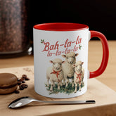 Accent Coffee Mug, 11oz, FarmHouse Kitchen, Taza de Cafe, Holiday Mugs, Hot Chocolate Mug, Country Style Decor, Mugs on sale, Xmas The Aurora Touch
