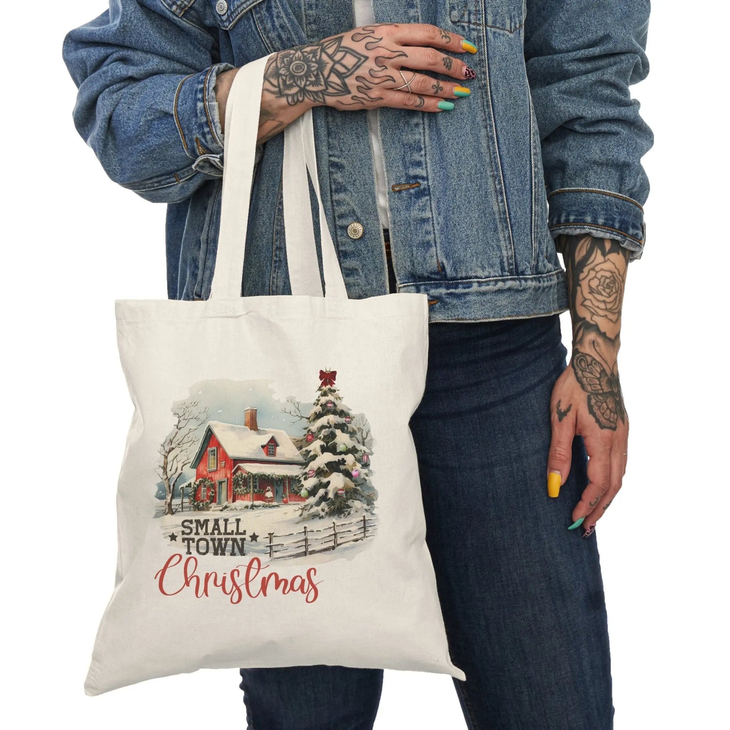 Versatile Natural Tote Bag - Perfect for Nurses, Holidays, and Everyday Use The Aurora Touch