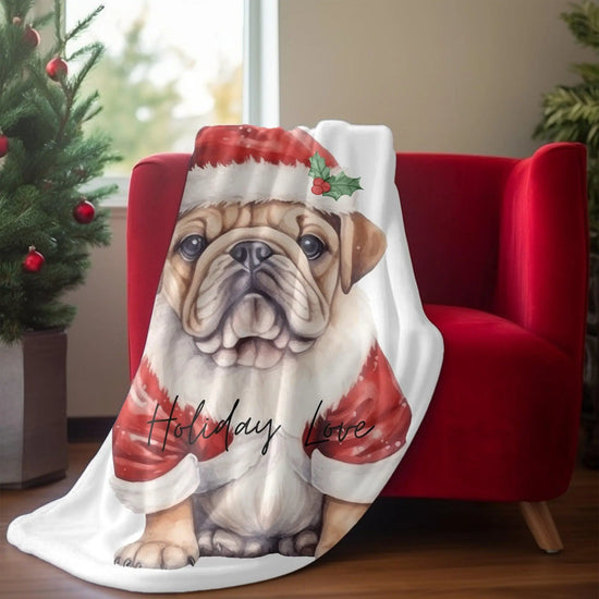 Pet Lover Velveteen Blanket, Winter Bed Cover, Dog Print, Pet Lover Gift, Animal Print Blanket, Cozy Warm Throw, Holiday Blanket The Aurora Touch