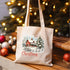 Cotton Canvas Tote Bag, Travel Bag, Grocery Bag, Student Tote Bag, Everyday Tote, Holiday Tote, Xmas gift, Nurse Gift, Office gift The Aurora Touch