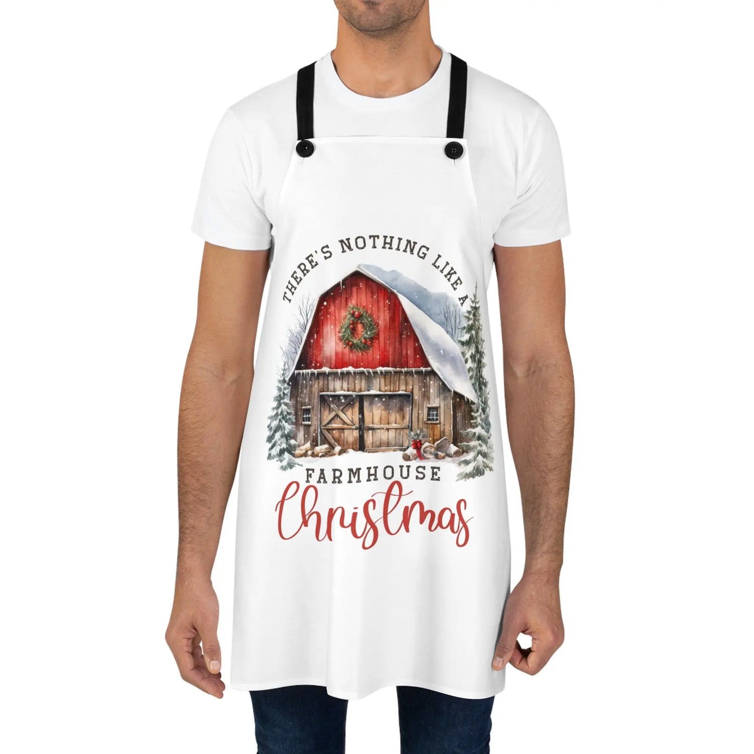 Apron (AOP), Holiday Novelty items, Kitchen Necessities, Gift for Cook, Gift for Grandma, Kitchen Decor, Holiday Apron, Holiday Items, The Aurora Touch