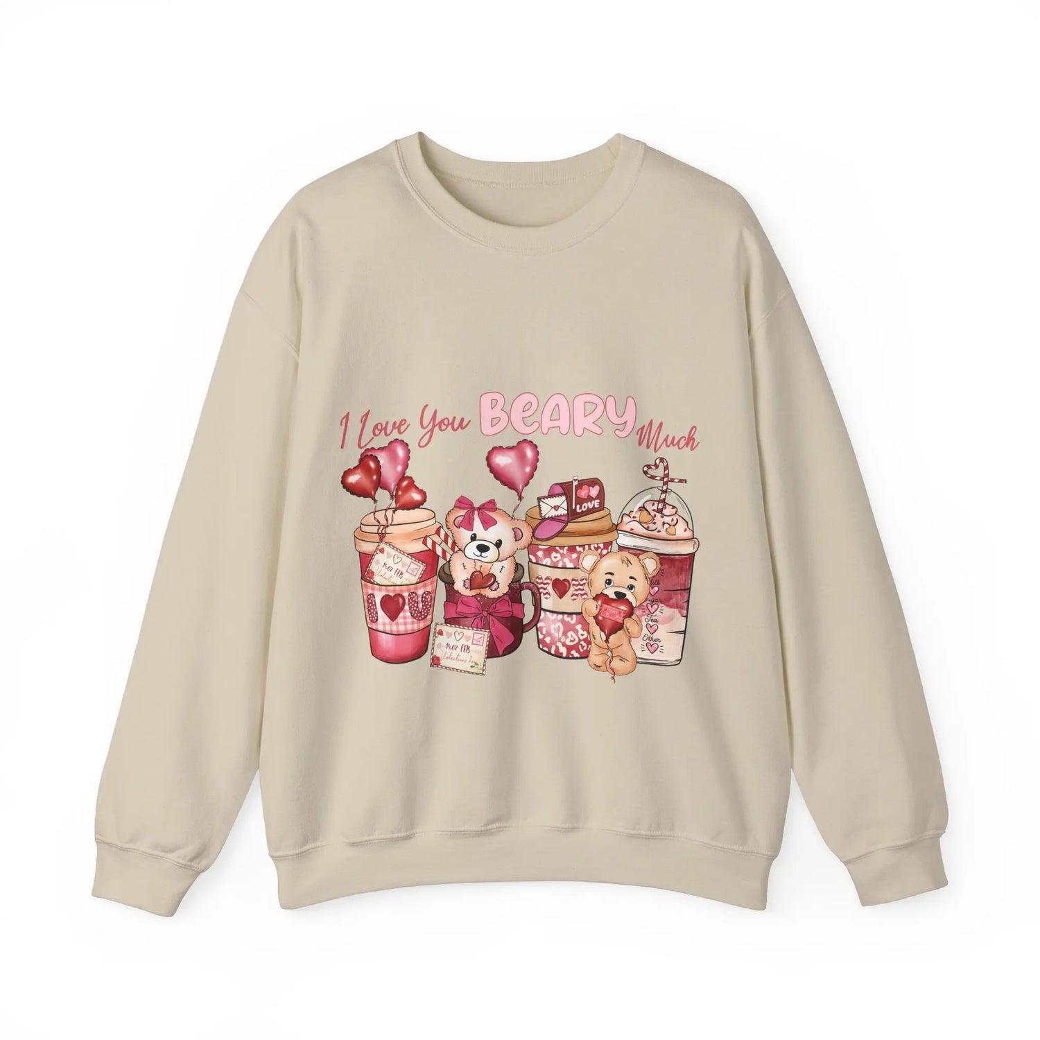 Unisex Heavy Blend™ Crewneck Sweatshirt, Valentine special sweatheart soft cozy casual jean everyday adorable comfy sweater gift
