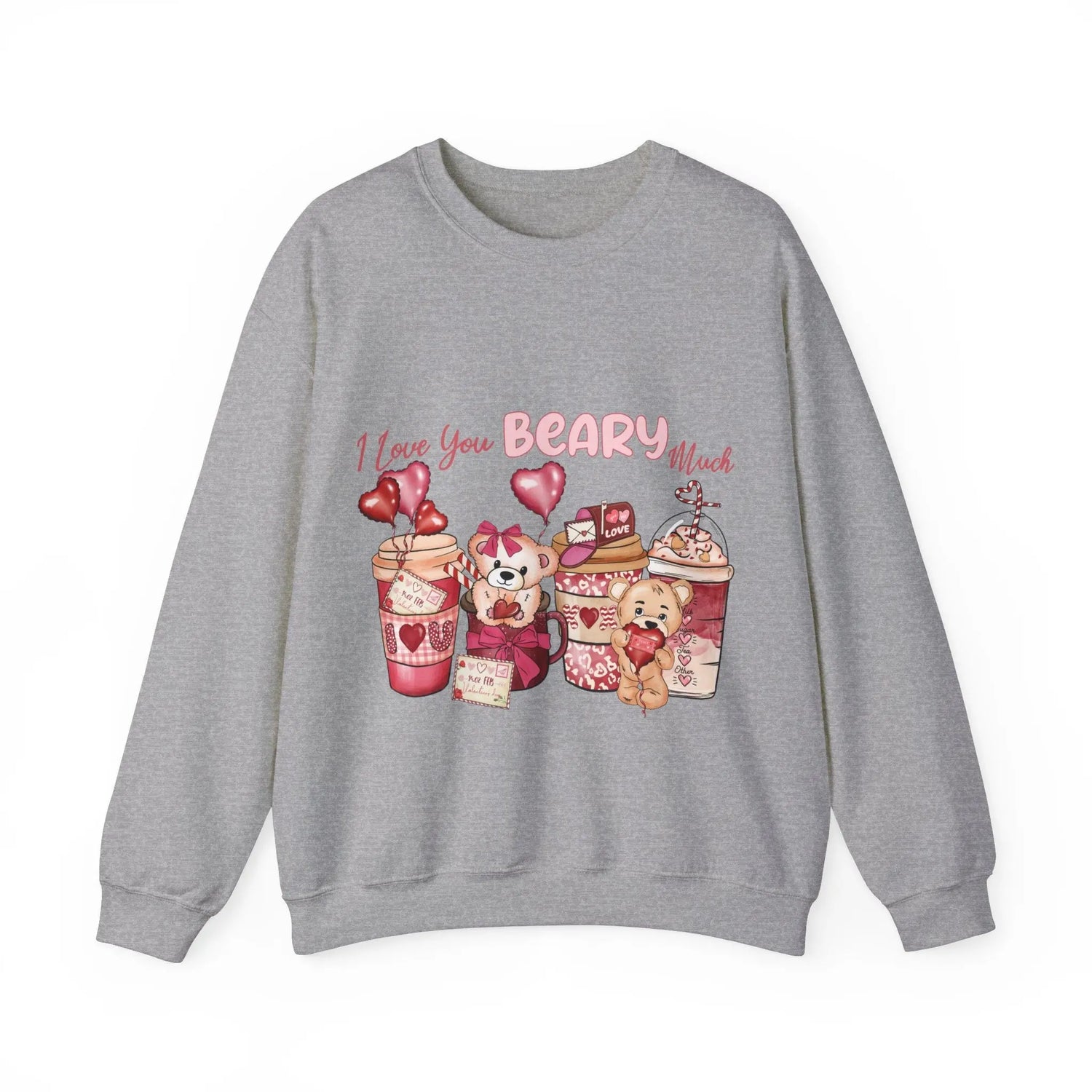 Unisex Heavy Blend™ Crewneck Sweatshirt, Valentine special sweatheart soft cozy casual jean everyday adorable comfy sweater gift