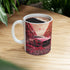 Ceramic Mug 11oz, Personalized Valentines Mug, Hot Pink Maserati, Exotic Car designs, Gift for the Car Lover, Boss Coffee Mug, Luxury Mug The Aurora Touch