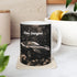 Ceramic Mug 11oz, Personalized Black Coffee Mug, Luxury Car Design, Upscale fancy mug, Valentine gift, Son Bday gift, Entrepreneur gift The Aurora Touch