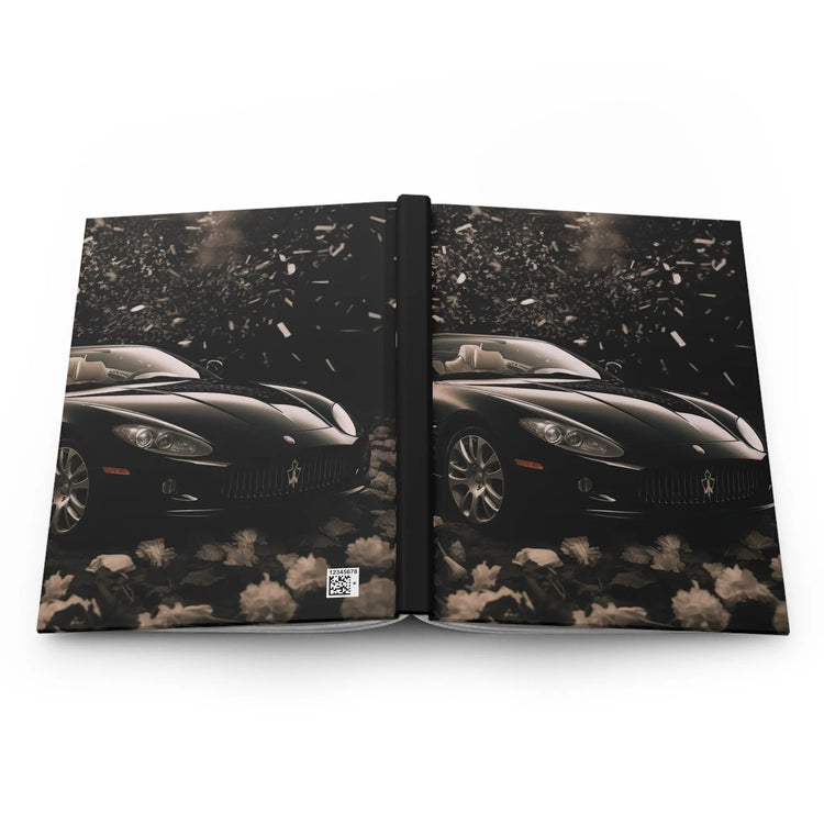 Hardcover Journal Matte, personal notebook, Designer Journal, Everyday Notebook, Daily Journal , Maserati Portrait, Daily Diary The Aurora Touch