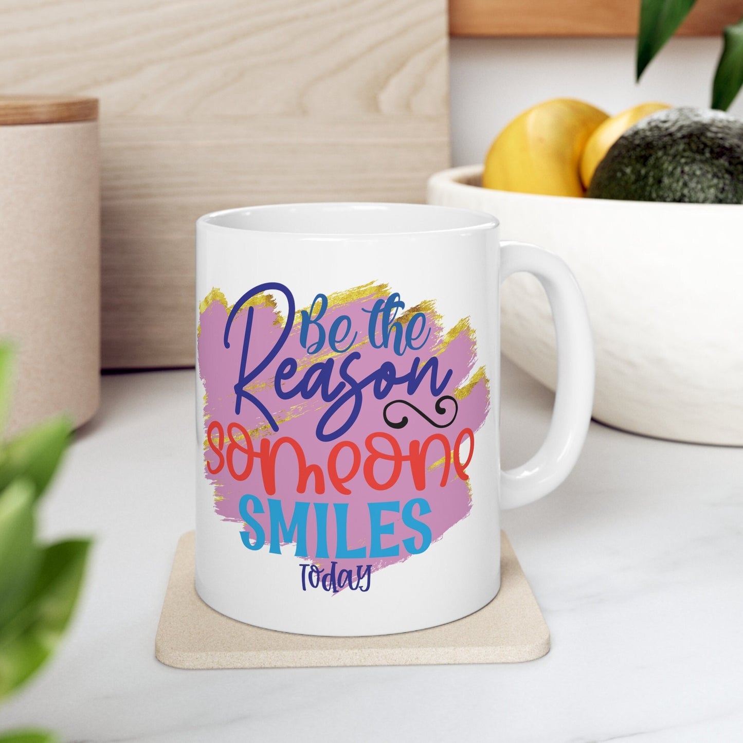 Ceramic Mug 11oz, Motivational White Mug, Inspirational uplifting item, gift for teacher, New year resolution, office Mug, Kitchen decor