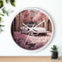 Wall Clock, White Lamborghini Design, Exotic Car Portrait, Perfect Valentines gift, Significant other gift, Sweet 16 Bday gift, Office Clock