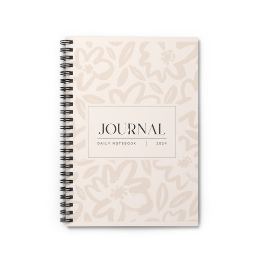 Spiral Notebook - Ruled Line, Personal Daily Writing Journal, Poem Notebook,  Daily Diary , Daily notebook, Recipe Pad, Pretty Notepad