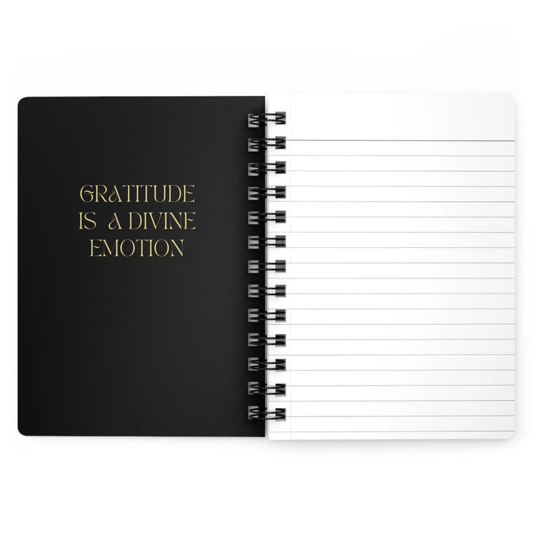 Spiral Bound Journal, Daily Gratitude Journal, Personal writing Diary, Daily Affirmation Journal, Daily Task Notebook, Special Item Gift