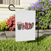 Garden & House Banner, Valentines Day Garden Banner, Festive Design Fabric Banner, Lightweight outdoor banner, Holiday Garden Decor The Aurora Touch