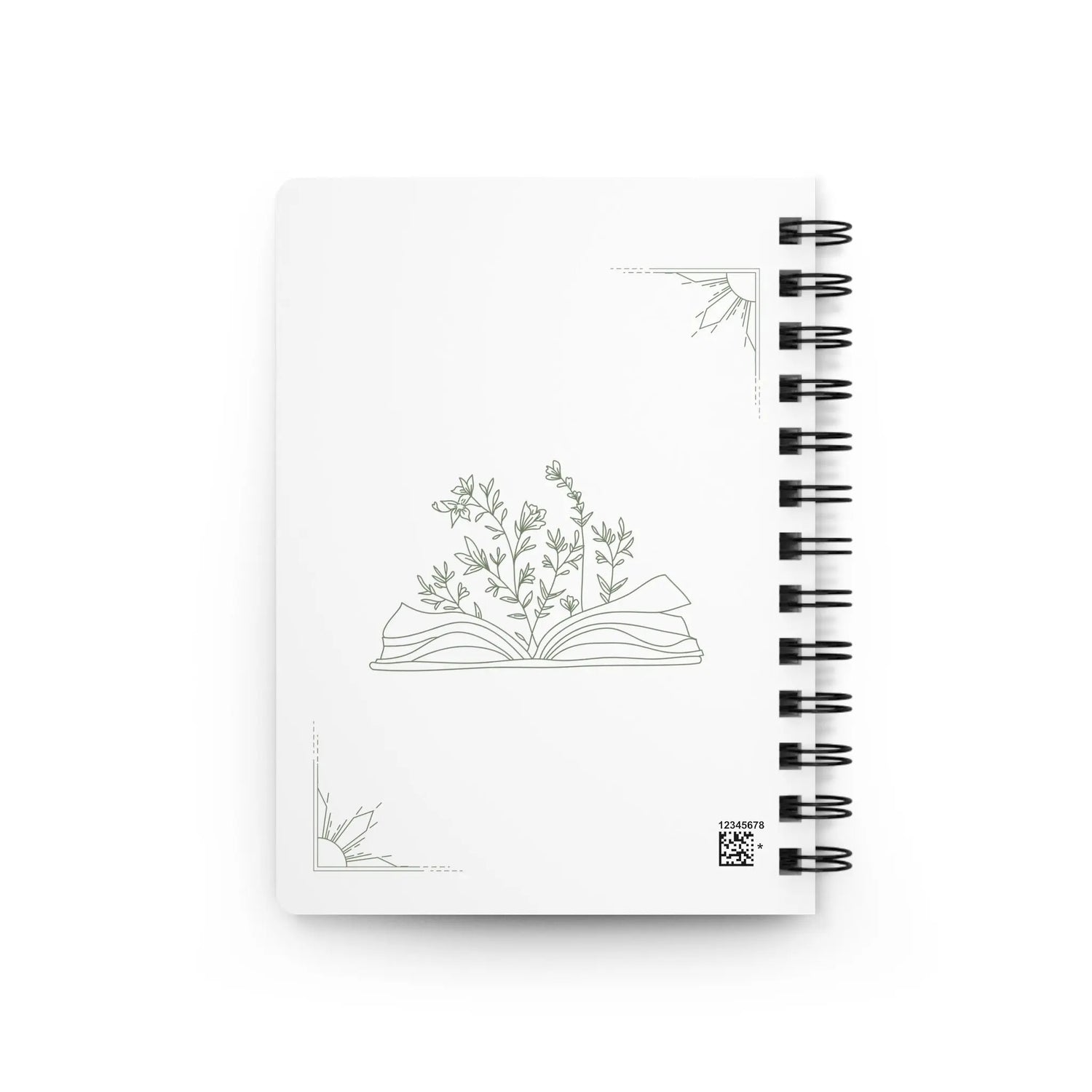 Spiral Bound Journal, Daily personal everyday mediation affirmation tracking nightly dream journal and classroom notebook The Aurora Touch