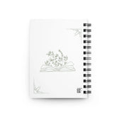 Spiral Bound Journal, Daily personal everyday mediation affirmation tracking nightly dream journal and classroom notebook The Aurora Touch
