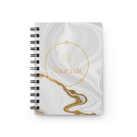 Spiral Bound Journal, Everday Inspirational writing Journal, Positive Affirmation Diary, Personal Desk Journal, Daily Reminder notepad
