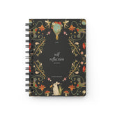Spiral Bound Journal, Personalized Self Reflection Journal, Postive Affirmation NoteBook, Daily Agenda Journal, Self Awareness Book The Aurora Touch
