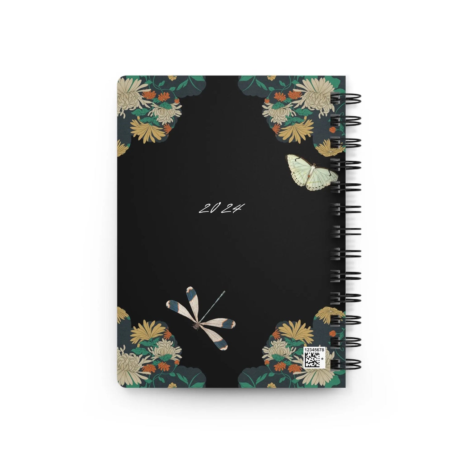 Spiral Bound Journal, Personal Daily Journal, Beautiful Design Spiral Notebook, Daily Meditation Diary, Stylish Sturdy notebook The Aurora Touch