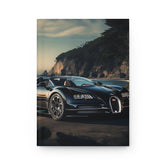 Hardcover Journal Matte, Bugatti Car Daily Diary, Homework Notepad, Everyday writing Journal, Designer notebook, Boss Ceo gift The Aurora Touch