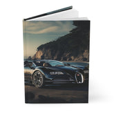 Hardcover Journal Matte, Bugatti Car Daily Diary, Homework Notepad, Everyday writing Journal, Designer notebook, Boss Ceo gift The Aurora Touch