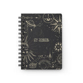 Spiral Bound Journal, Positive tarot personal daily meditation notebook writing diary journal for inspirational dream writing The Aurora Touch