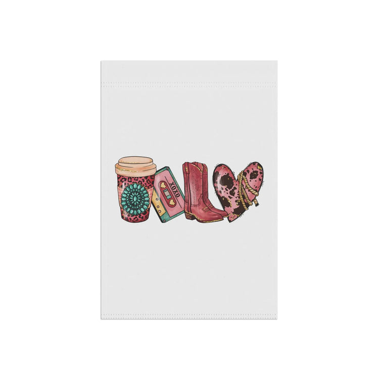 Garden & House Banner, Valentines Day Garden Banner, Festive Design Fabric Banner, Lightweight outdoor banner, Holiday Garden Decor The Aurora Touch