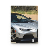 Hardcover Journal Matte, Bugatti design Journal, Hard Cover Notebook, Class notebook, gift for son, Designer Style Note Journal The Aurora Touch