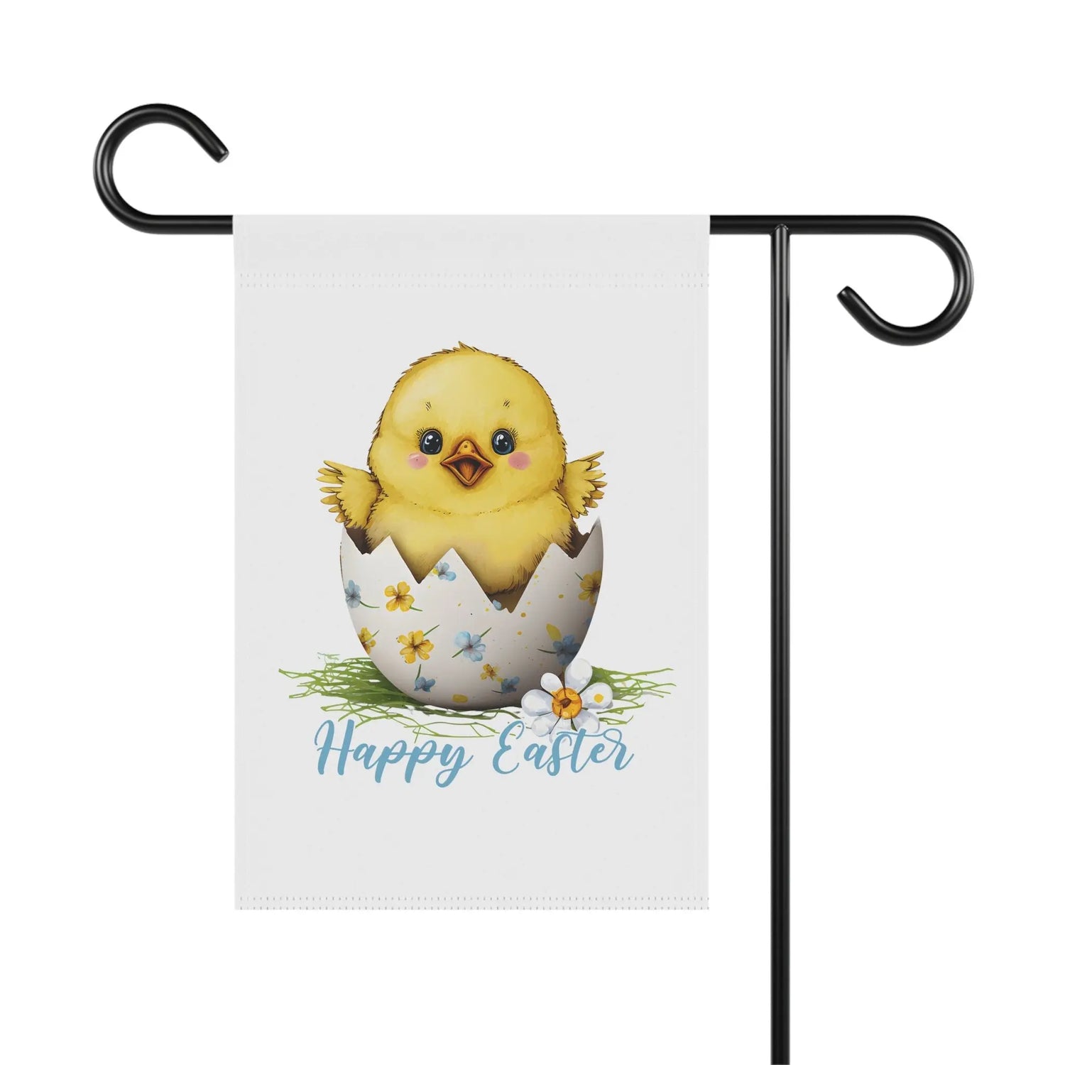 Garden & House Banner, Happy Easter Flag, Outdoor Home Decor, Festive Garden Ornament, Springtime decorations, Easter Banner