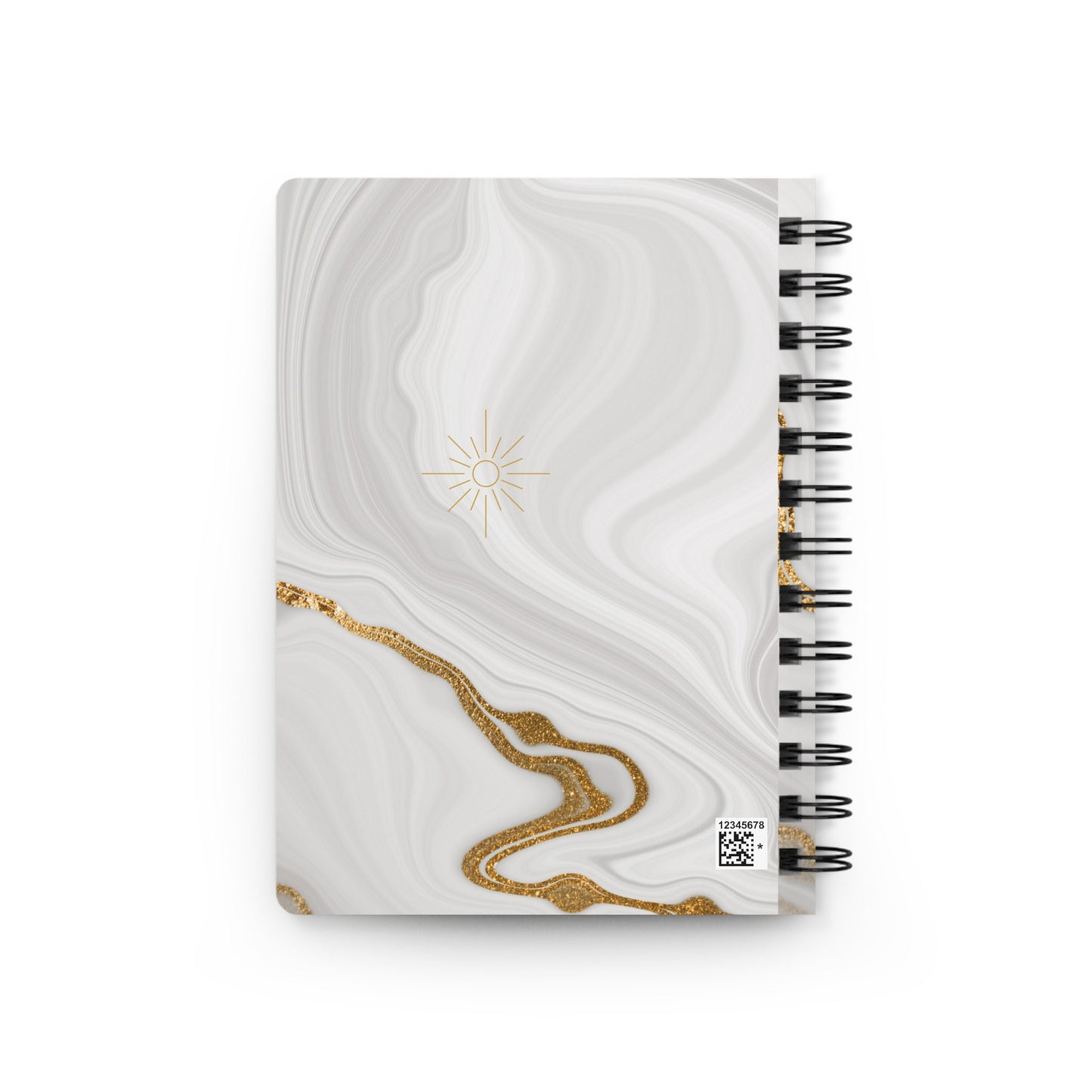 Spiral Bound Journal, Everday Inspirational writing Journal, Positive Affirmation Diary, Personal Desk Journal, Daily Reminder notepad