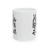 Ceramic Mug, 11oz, Easter Sunday Coffee Mug, Christian Theme Mug, Sunday School Teacher Mug, Christian Pastor gift