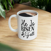 Ceramic Mug, 11oz, Easter Sunday Coffee Mug, Christian Theme Mug, Sunday School Teacher Mug, Christian Pastor gift