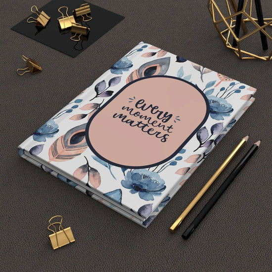 Hardcover Journal Matte, Everyday inspirational classroom office home writing personal life goal aspirations notebook daily life diary The Aurora Touch