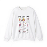 Easter Spring Sweatshirt – Christian Faith Apparel with Bible Verses, Unisex Clothing Wear