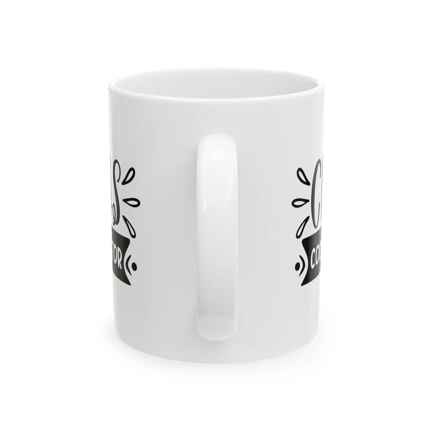 Ceramic Mug, (11oz, 15oz), Funny chaos humorous saying everyday office Coffee tea silly gift drinking cup