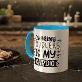 Colorful Mugs, 11oz Funny multicolor baby Mamma sarcastic coffee tea hot beverage kitchen decor silly cup for Mom