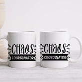 Ceramic Mug, (11oz, 15oz), Funny chaos humorous saying everyday office Coffee tea silly gift drinking cup The Aurora Touch
