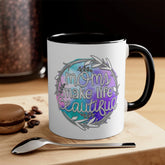 Accent Coffee Mug, 11oz, Moms make life beautiful perfect saying on a cup for special Mamma gift on any day great for birthday Mothers day