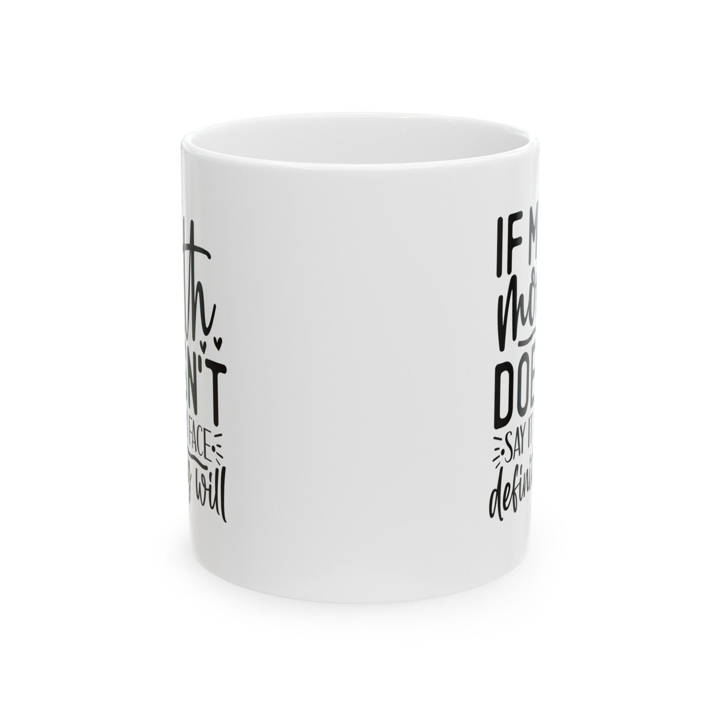 Taza de cerámica (11 oz, 15 oz), divertida y sarcástica taza de café y té, ideal para uso diario en la oficina o la cocina, un regalo divertido y humorístico para un amigo.