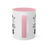 Colorful Mugs, 11oz Funny multicolor baby Mamma sarcastic coffee tea hot beverage kitchen decor silly cup for Mom