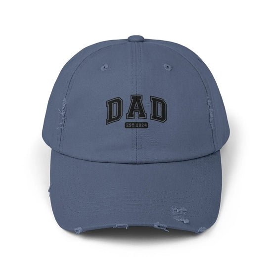 Unisex Distressed Cap, Dad everyday baseball cap, great casual gift for Father The Aurora Touch