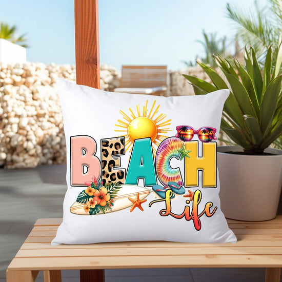 Outdoor Pillows, Outdoor Furniture throw Pillows, Stylish Beach Style designed pillows, Outside weather proof Summer decor, Custom pillow The Aurora Touch
