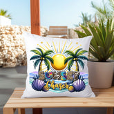 Outdoor Pillows, Outdoor Furniture throw Pillows, Stylish Beach Style designed pillows, Outside weather proof Summer decor, Custom pillow